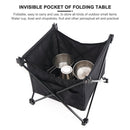 Outdoor Folding Table Storage Pouch Portable Basketball Hanging Camping Organizer