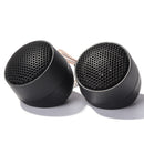 1 Pair Universal Mini Car Interior Tweeter Sensitive Stereo Speakers (L) Newly