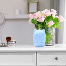 Silicone Beauty Sponge Storage Box Egg Stand Powder Holder (Light Blue) Newly