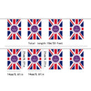 England Flag String Hanging Banners Queen Day String Flags for Decors (04) Newly