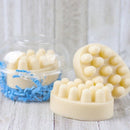 4 Grids Silicone Soap Mold Soap Form for Massage Therapy Soap Bar (Rose) Newly