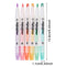 Writing Tools Color Pen Eye Care Key Points Markers Highlighter Pen Set