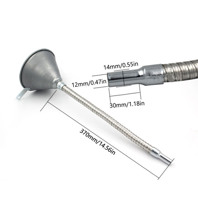 Engine Oil Funnel with Filter Screen Car Oil Fill Funnel Fuel Oil Funnel