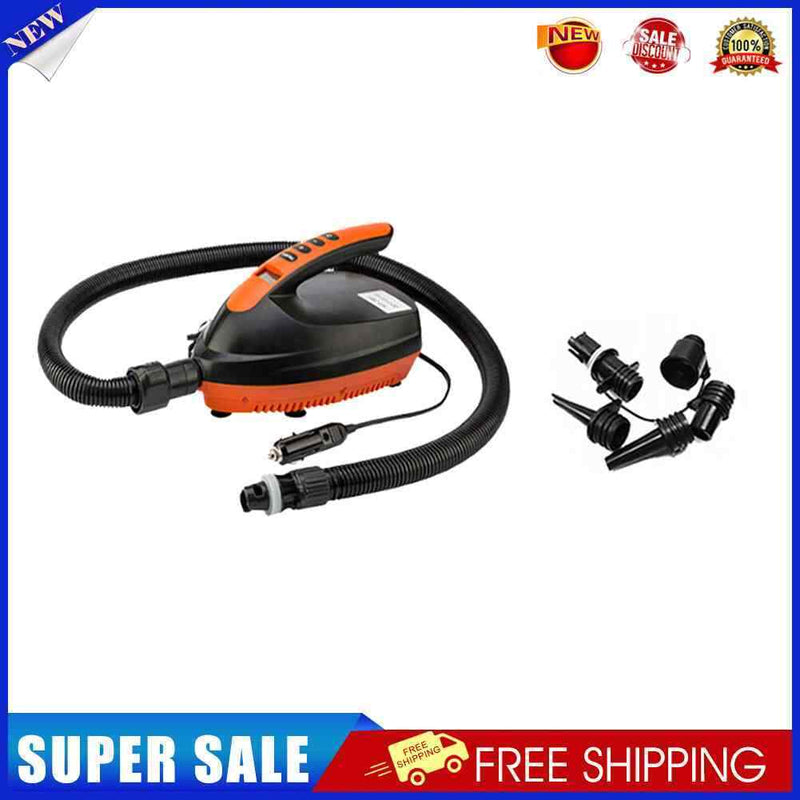 12V Car Electric Air Pump 16psi Kayak High Pressure LCD Display Inflator