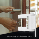 Home Safety Window Lock Lever Child Proof Bedroom Doors Lock Baby Safety La