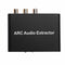 Prettygood7 HDMI ARC Audio Extractor Converter Adapter for Optical Fiber Coaxia
