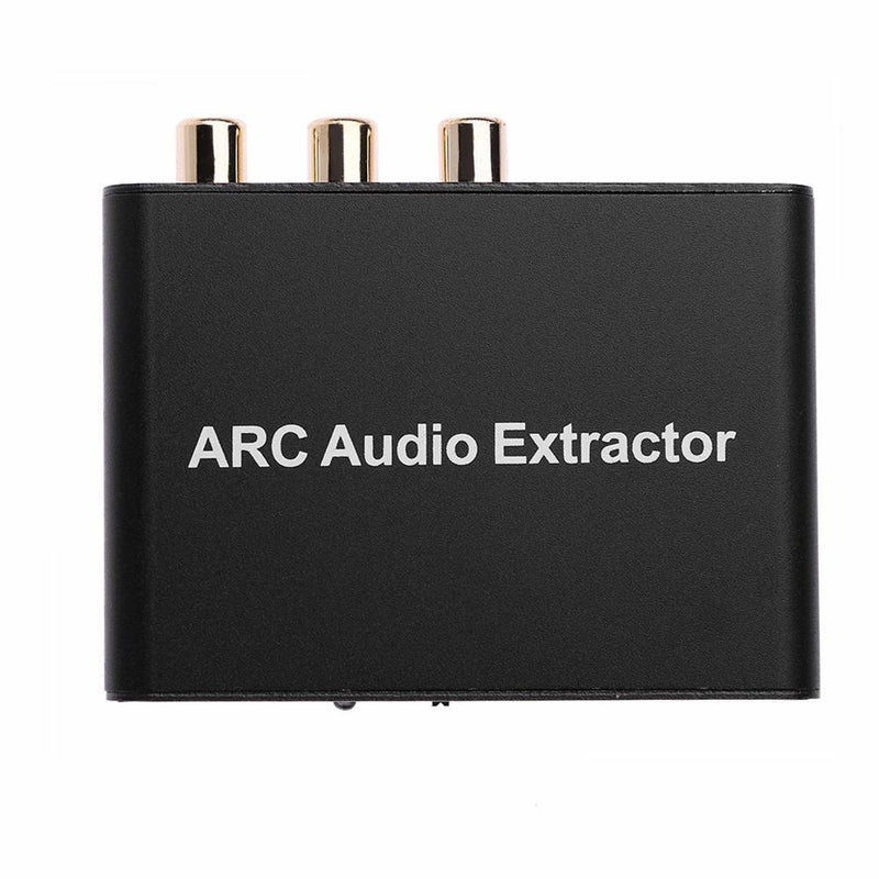Prettygood7 HDMI ARC Audio Extractor Converter Adapter for Optical Fiber Coaxia