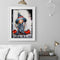 Art Hand Painted Oil Paint By Numbers Witch Digital Drawing On Canvas Home Decor