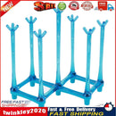 Glass Cup Bottle Drying Rack Drainer Shelf Holder Kitchen Organizer(Blue) Newly