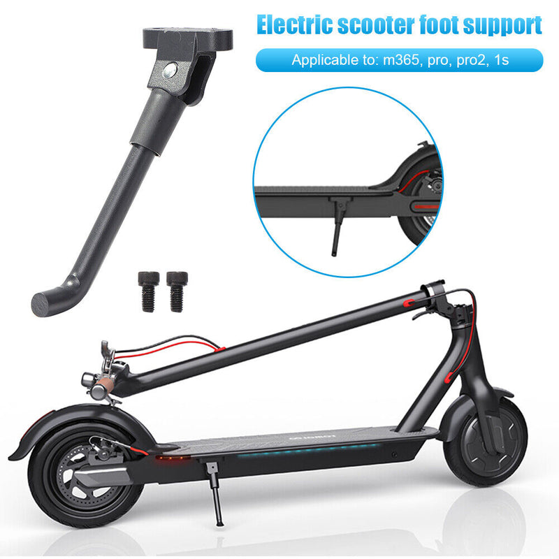 Electric Scooter Foot Support with Covers Screws for M365 Side Parking Stand