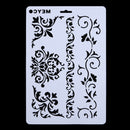 6x Layering Stencils  For Walls Painting Scrapbooking Embossing Paper Newly