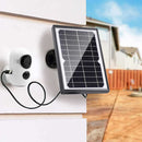 10w 5V Waterproof Solar Charging Panel Micro USB Charging for Smart Doorbell
