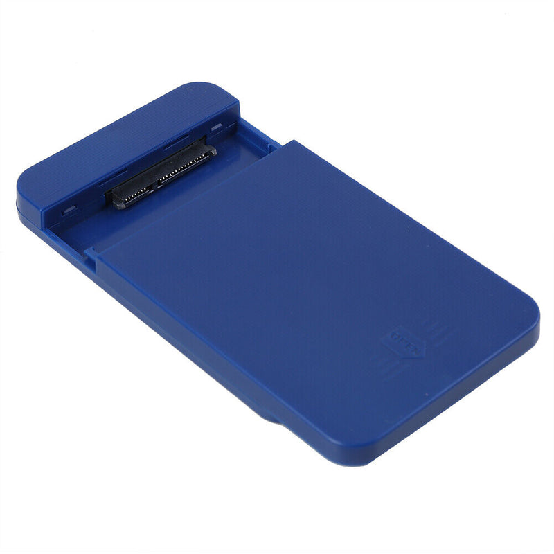 2.5 inch USB3.0 to SATA 3.0 HDD Hard Disk Drive External Case Box (Blue)