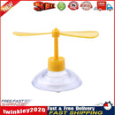 Motorcycle Bike Helmet Fan Decoration Cute Suction Cup Propeller (Yellow) Newly