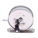 Ice Fishing Mini Pole Line Reel Rods Shrimp Metal Steel Lightweight Portabl
