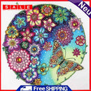 5D DIY Special Shaped Diamond Painting Flower Butterfly Embroidery Craft Kits