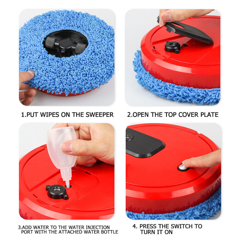 Home Cleaning Sweeping Robot Mopping Machine Lazy Robotic USB Vacuum Cleane