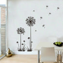 PVC Wandaufkleber Pusteblume Löwenzahn Wohnzimmerko Wandsticker Wandtattoo M4D8