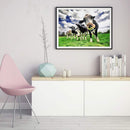 5D DIY Diamond Painting Kits Full Round Drill Cattle Mosaic Home Decoration G