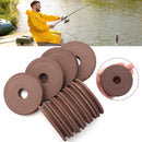 Coffee Trace Wire 7cm Carp Lure EVA  Foam Winding Line Board Fishing Line Plate