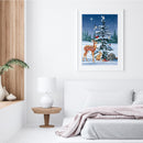 Small animals 40x50cm Oil Paint By Numbers Picture DIY Painting