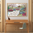 DIY Partial Cross Stitch Cotton Embroidery Art Hanging Handicrafts Artwork Gift