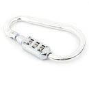 Bags Luggage Carabiner Padlock 3 Dial Digit Combination Code Password Locks
