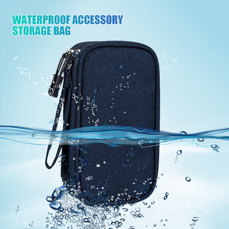 Digital Organizer Charger Wires Power Bank Storage Pouch Case Earphones Holde