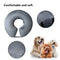 #A Inflatable Dog Neck Cone Recovery Healing Protective Elizabeth Circle Anti-bi