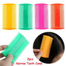 Care  Double Sided Hair Styling Tools Narrow Tooth Comb Lice Comb Beauty Brush