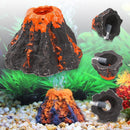 Aquarium Ornament Decorations Volcano Shape Oxygen Pump Air Bubble Stone