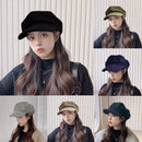 Graceful Fiddler Hat Octagonal Cap Artist Painter Hat Mariner Cap Beret Hat