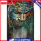 DIY Priest Frameless Oil Paint by Numbers Kit Picture Handpainted Home Decor