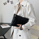 Casual Envelope Bag Women Tassel PU Leather Wristlet Bags Retro Small Day Pouch