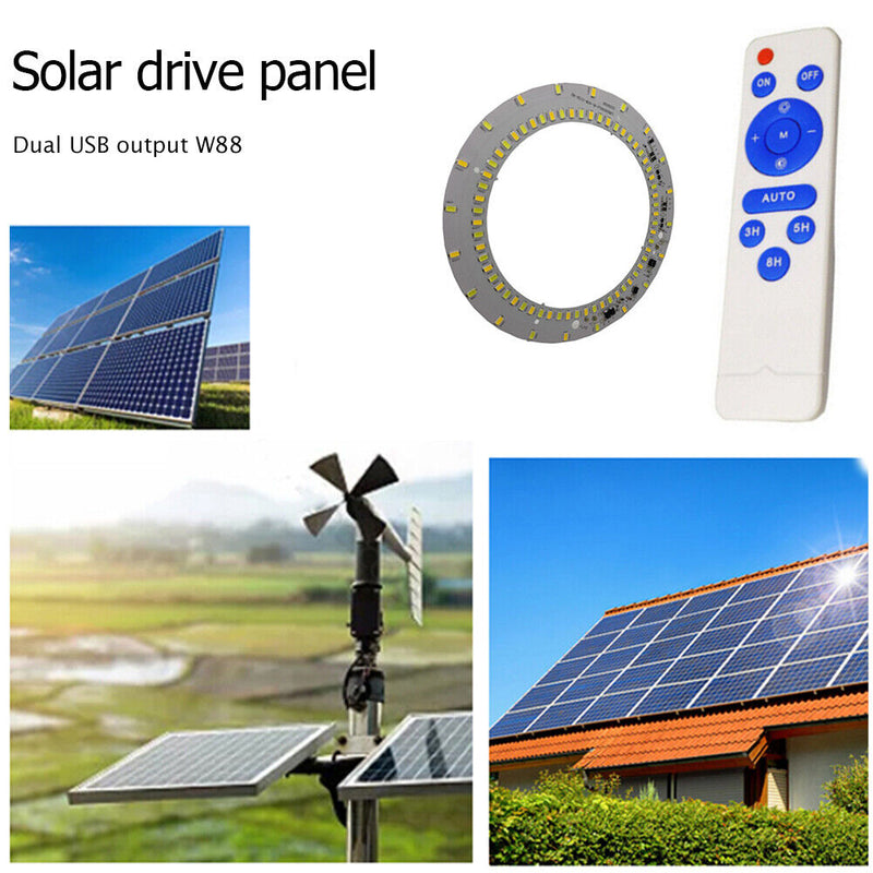L40W80 Circular Solar Lamp Board 40W Remote Control LED Panel for Ceiling Lights