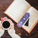 5D DIY Flower and Heart Bookmark Special Shaped Diamond Painting Bookmarks Newly