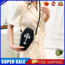 #A Gothic Crossbody Bags Coffin Shape Fashion Messenger Pouch Small Satchels Pur