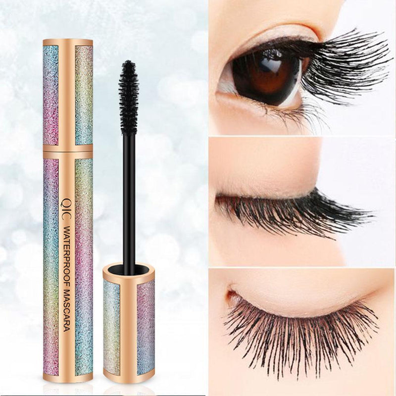 4D Silk Fiber Lengthening Mascara Curling Waterproof Eyelash Extension