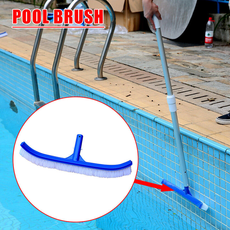18 inch Hot Tub SPA Algae Cleaner Brush ABS Plastic Swimming Pool Cleaning