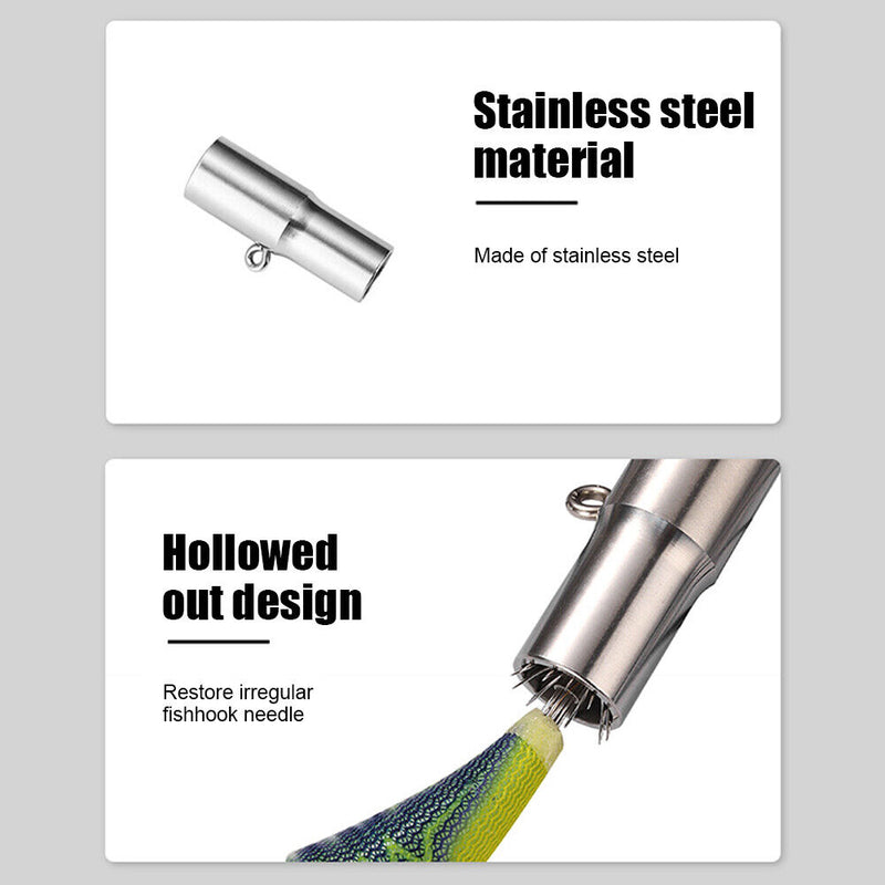 Squid Hooks Corrector Bait Lure Jig Octopus Ink Hook Needle Repair Recover