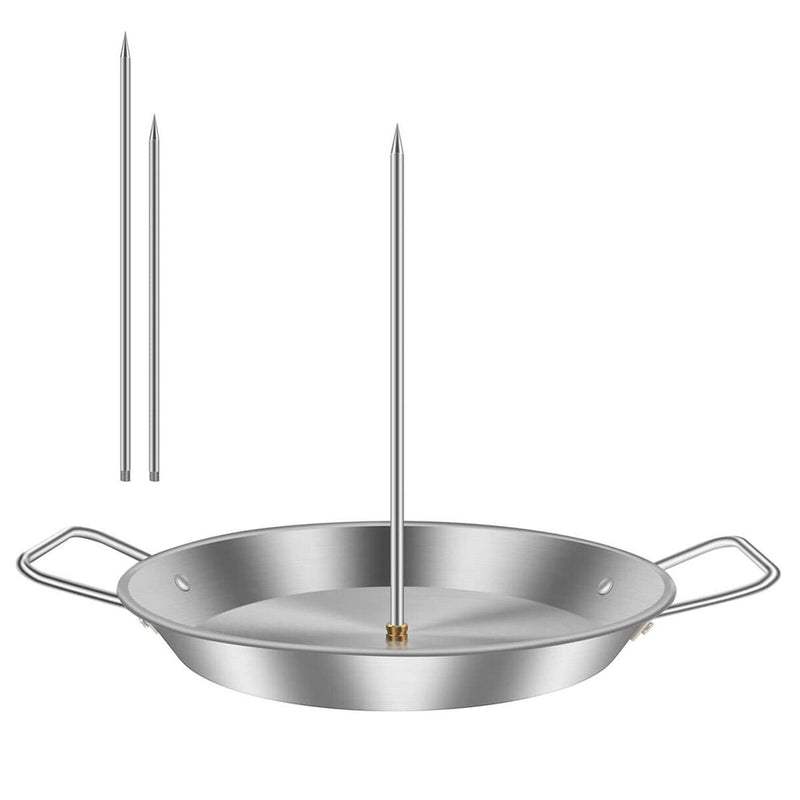 Stainless Steel Roasting Meat Spit Skewer Kitchen Supplies Meat Spit Stand