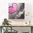 5D DIY Full Drill Diamond Painting Love Heart Cross Stitch Embroidery Mosaic