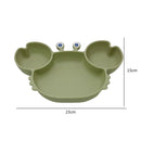 #A Cartoon Children Baby Dishes Non-slip Dining Plate for Kindergartens Nurserie