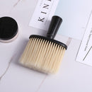 Neck Face Duster Brushes Barber Salon Cutting Hair Clean Hairbrush (Black) Newly