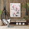 Pink Flower Oil Paint By Numbers Kits Canvas Picture Wall Art DIY Craft Coloring