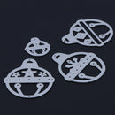 4pcs Metal Dies Cutting for Scrapbooking DIY Craft Punching Molds Cards