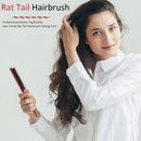 Professional Barber Pig Bristles Hair Comb Rat Tail Hairbrush Dyeing Tool Newly