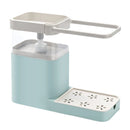 Soap Dispenser with Sponge Holder Sink Dish Soap Pump Dispenser for Kitchen