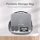 Waterproof PU Carrying Box Adjustable Strap Portable Battery Bags for DJI Avata