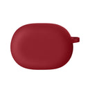 Silicone Earbuds Protective Case w/ Hook for Beats Studio Buds (Burgundy) Newly